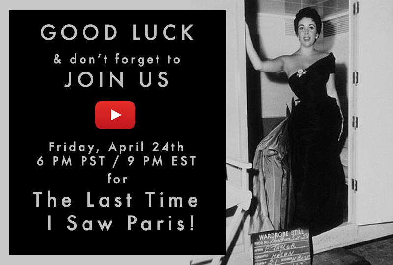 Join us for a FREE LIVE Screening of 'The Last Time I Saw Paris' 3