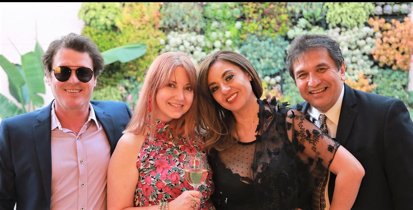 Ion Muj, FRFF Co-founder Nicole Muj, Grammy Winners Paulina and Pablo Aguirre